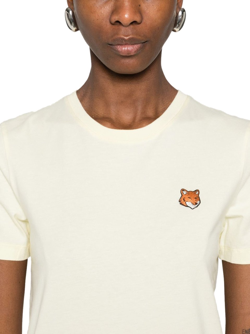 Maison Kitsuné Maison Kitsune' T-Shirts And Polos Yellow Geel