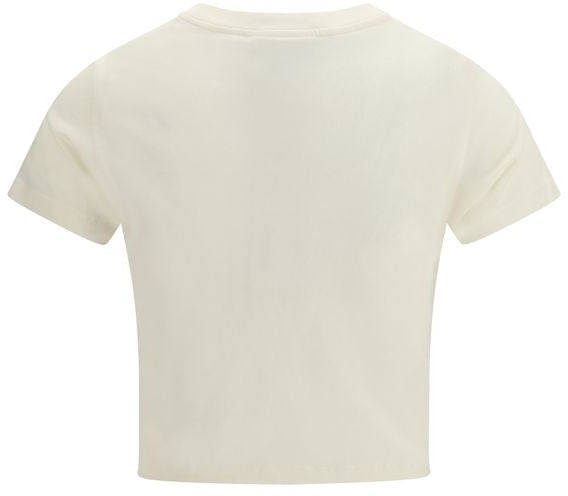 Maison Kitsuné Maison Kitsuné Beige Cotton T-Shirt Beige