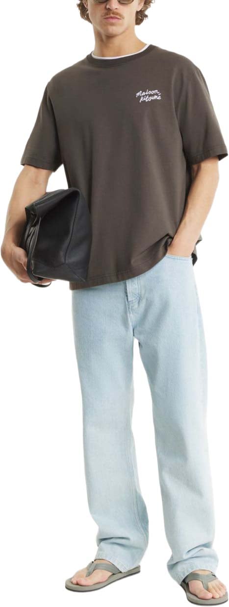 Maison Kitsuné Maison Kitsune'' T-Shirts And Polos Brown Taupe