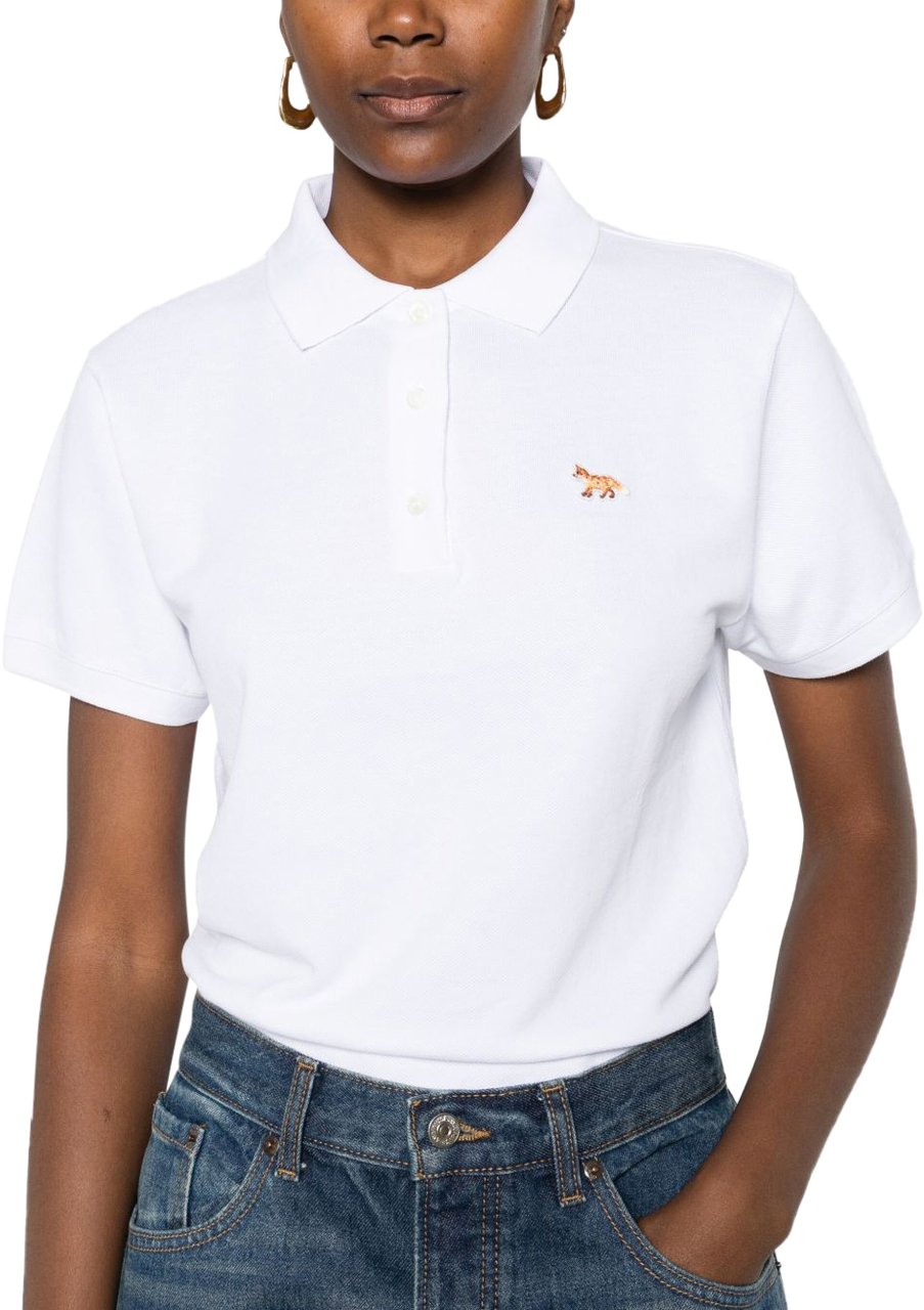 Maison Kitsuné Maison Kitsune' T-Shirts And Polos White Wit
