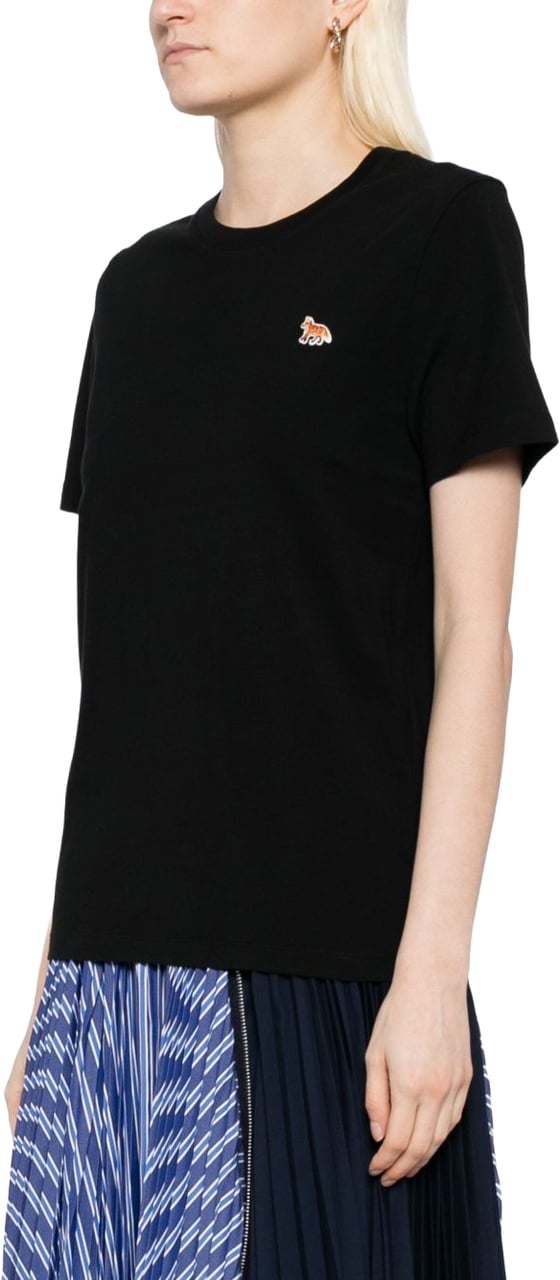 Maison Kitsuné Maison Kitsune'' T-Shirts And Polos Black Zwart