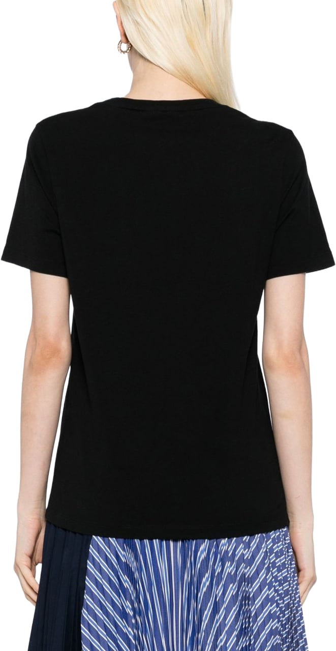 Maison Kitsuné Maison Kitsune'' T-Shirts And Polos Black Zwart