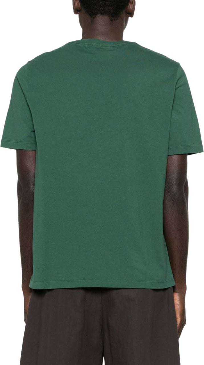 Maison Kitsuné Maison Kitsune' T-Shirts And Polos Green Groen