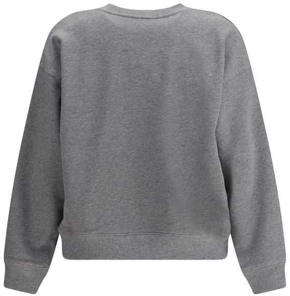 Maison Kitsuné Gray Cotton Sweatshirt Grijs