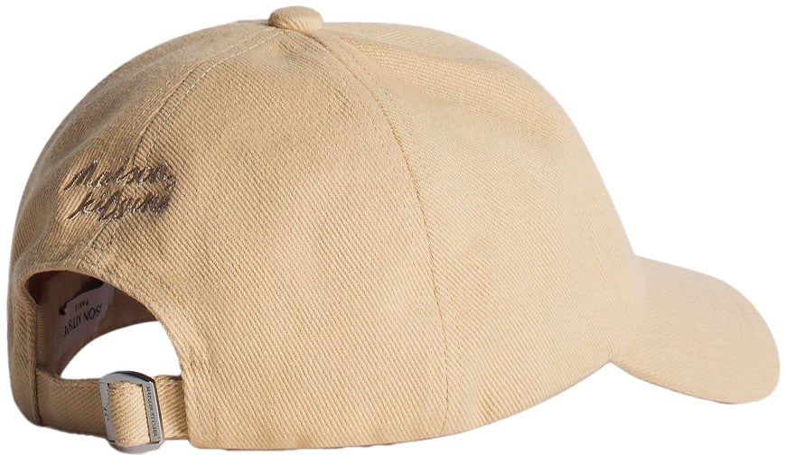 Maison Kitsuné casquettes fox head Beige