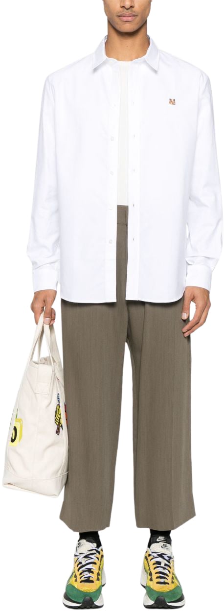 Maison Kitsuné Maison Kitsune' Shirts White Wit