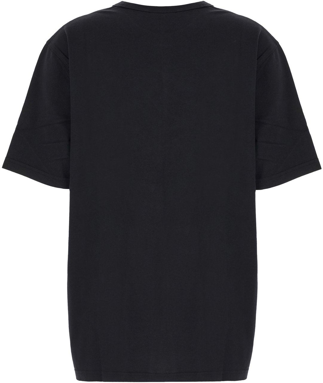 Maison Kitsuné Maison Kitsuné Black cotton t-shirt Zwart