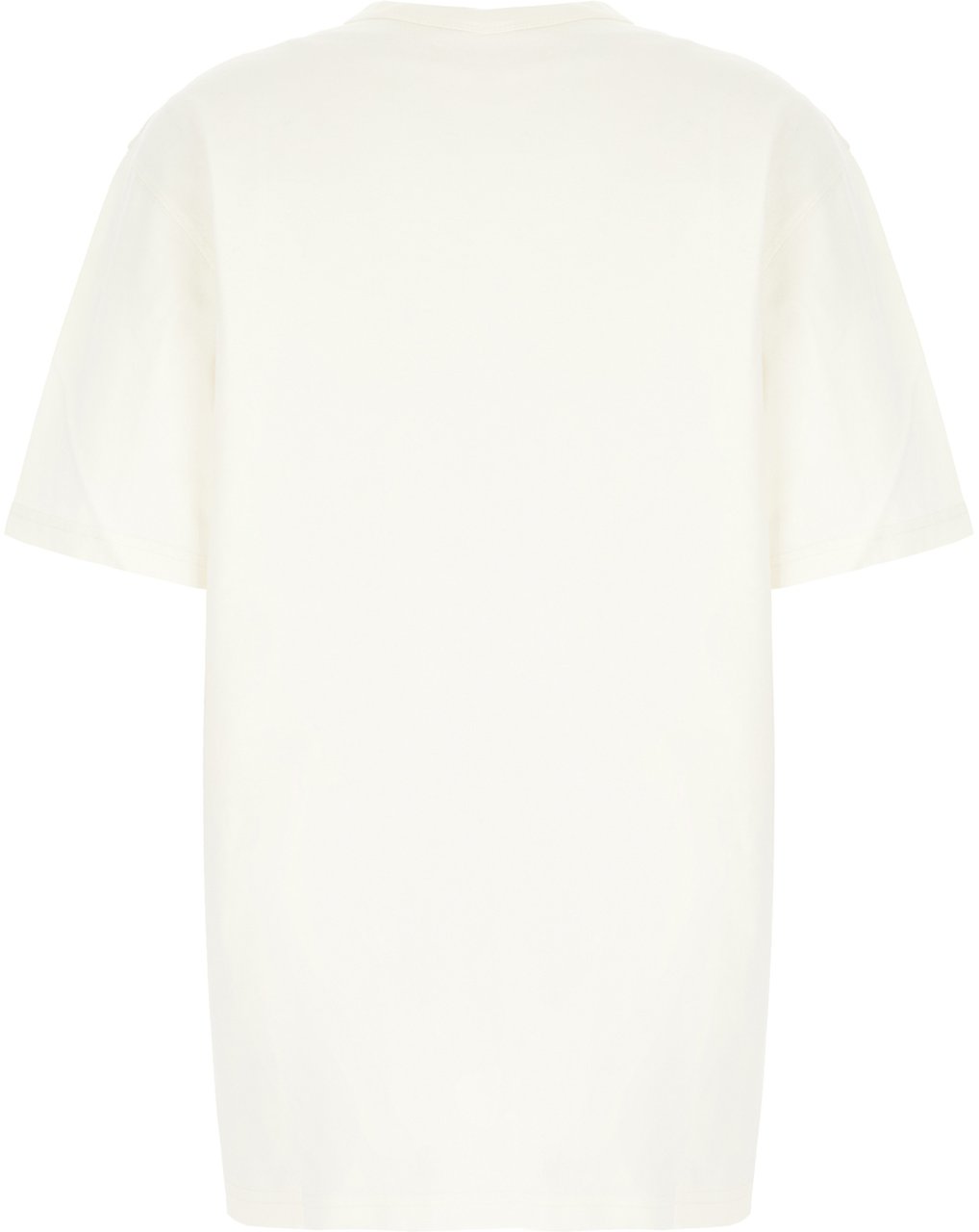 Maison Kitsuné Maison Kitsuné Ivory cotton t-shirt Neutraal
