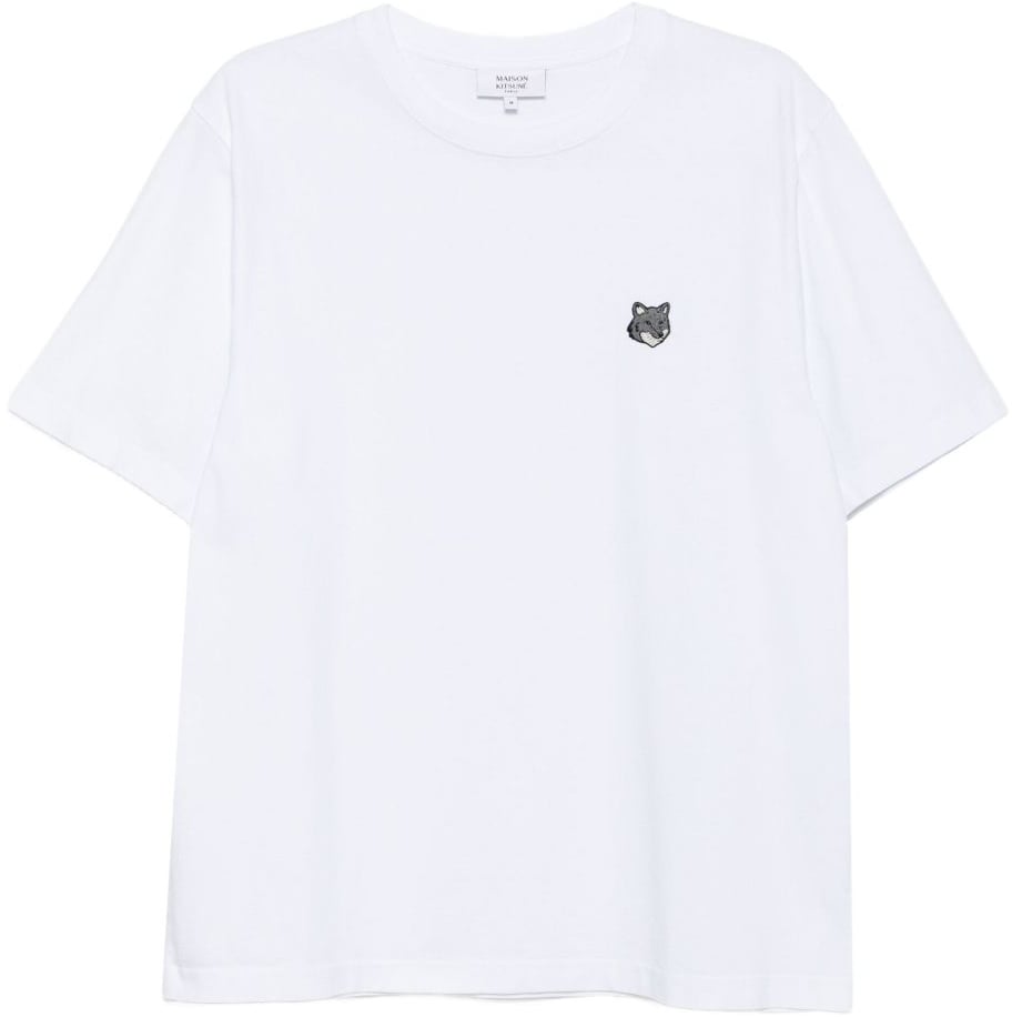 Maison Kitsuné Maison Kitsune' T-Shirts And Polos Bianco Wit