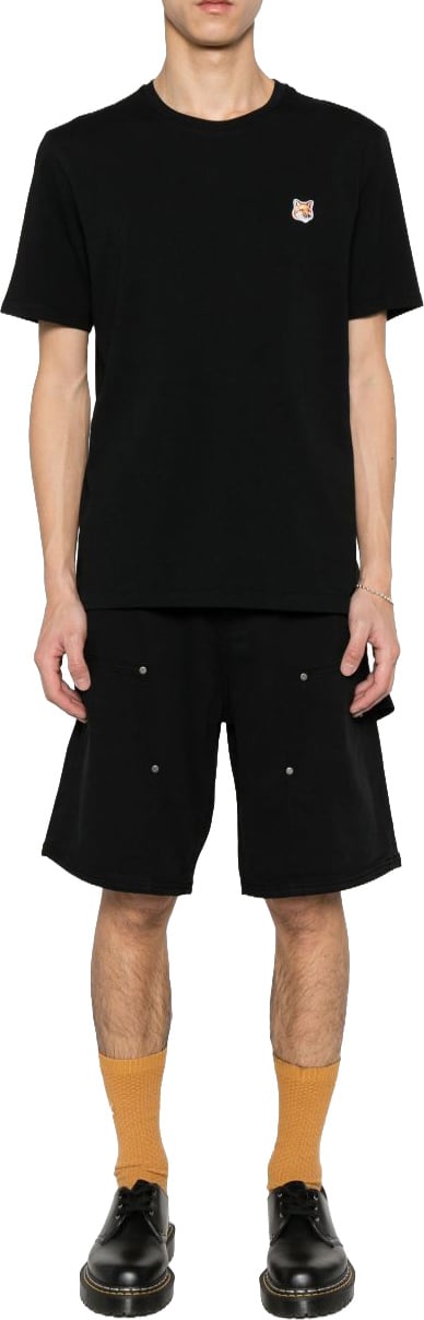 Maison Kitsuné Maison Kitsune' T-Shirts And Polos Black Zwart