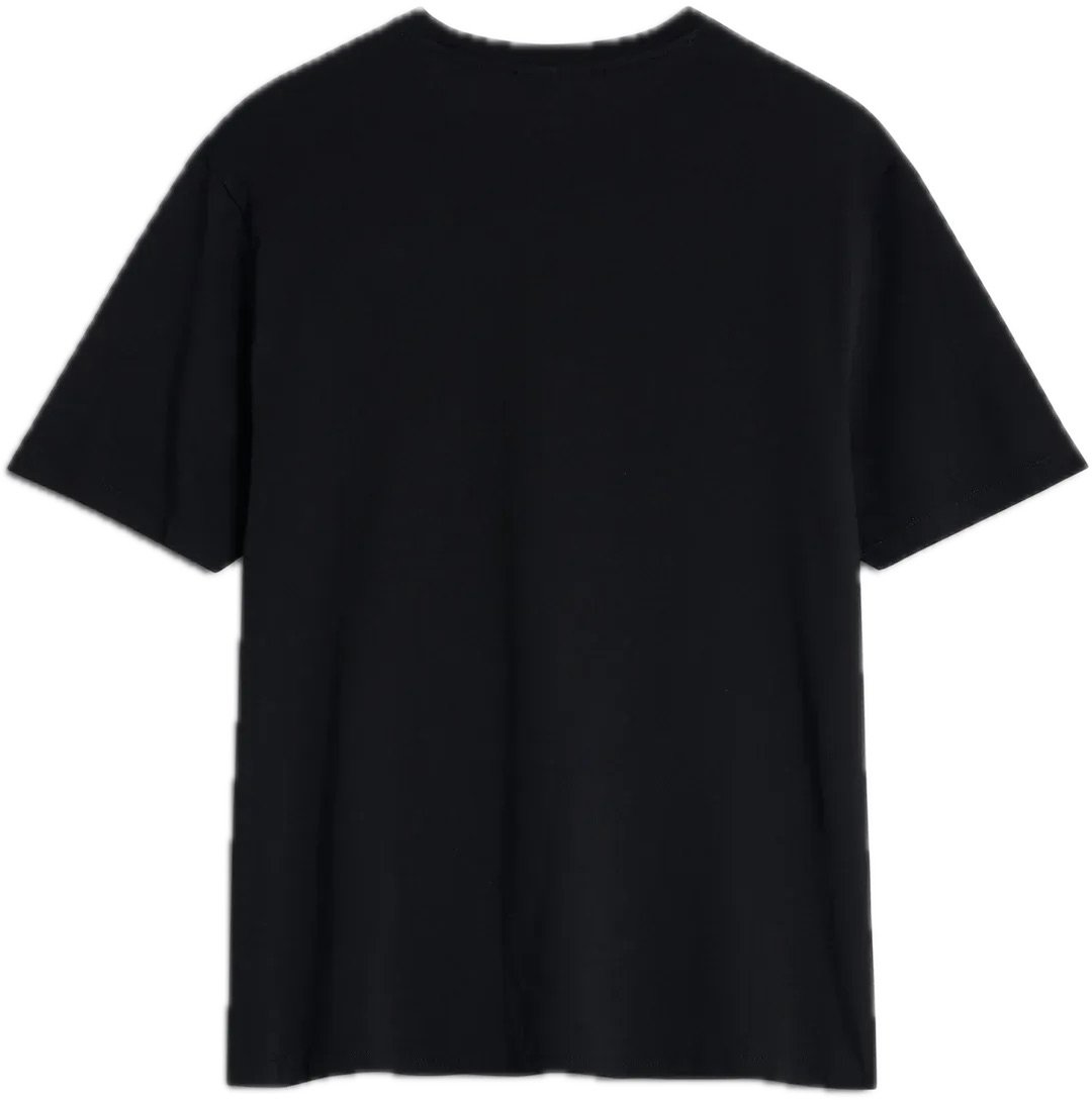Maison Kitsuné Maison Kitsune' T-Shirts And Polos Black Zwart