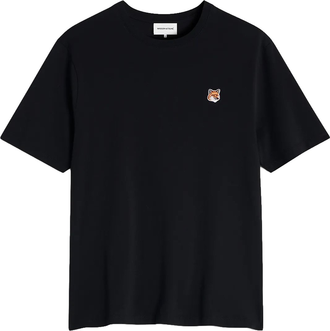 Maison Kitsuné Maison Kitsune' T-Shirts And Polos Black Zwart