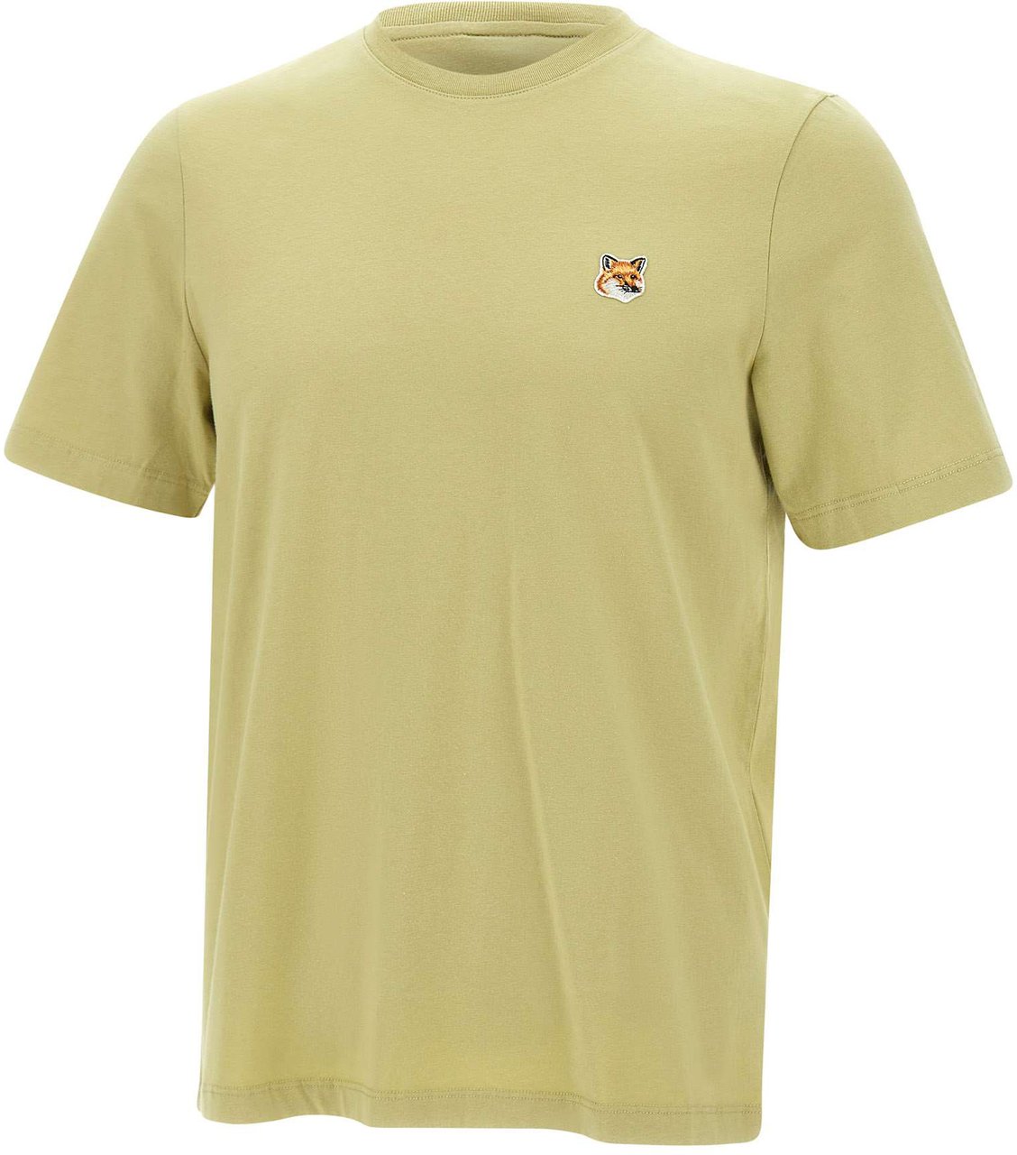 Maison Kitsuné Maison Kitsune' T-Shirts And Polos Green Groen