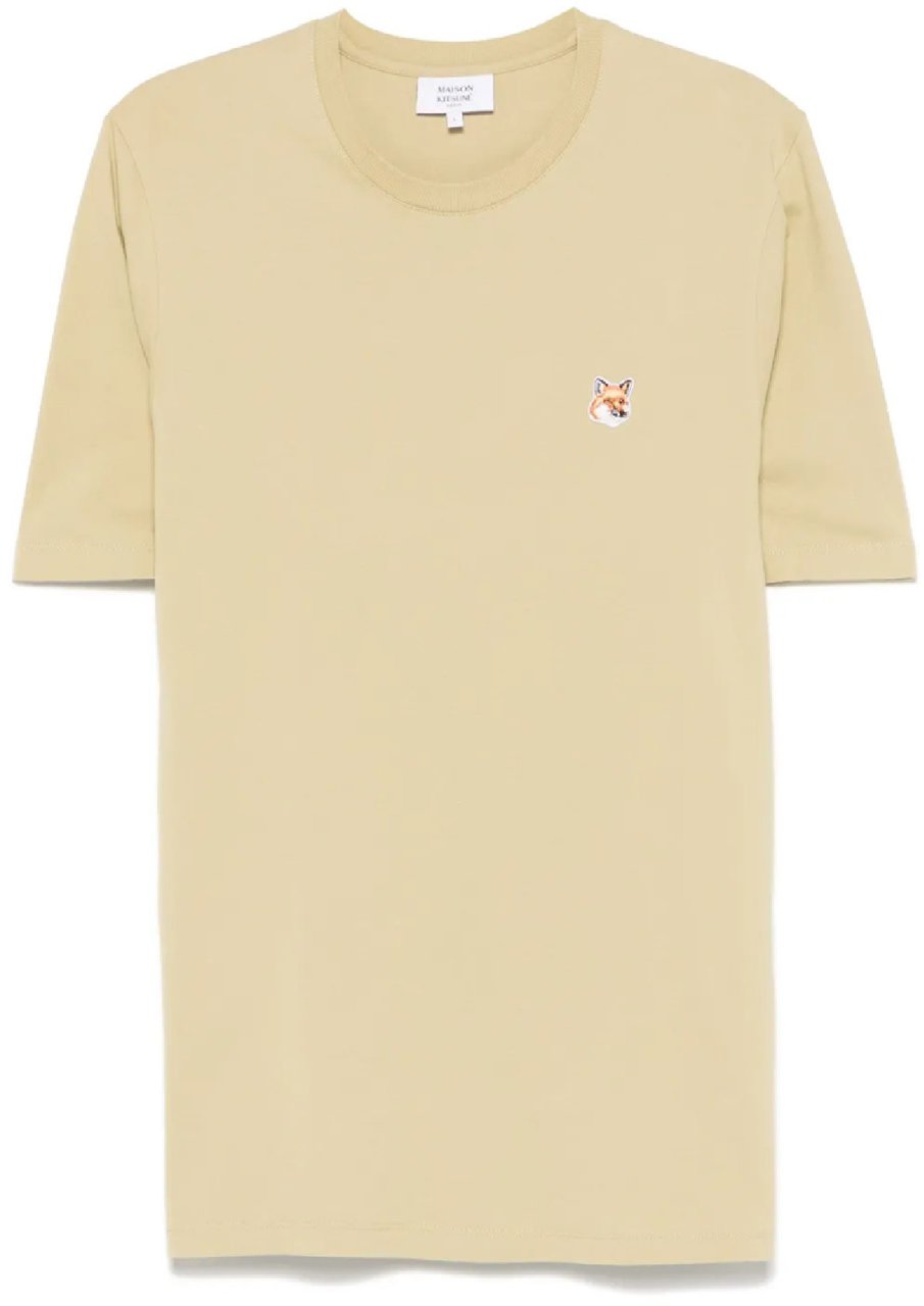 Maison Kitsuné fox head patch regular t-shirt divers Divers
