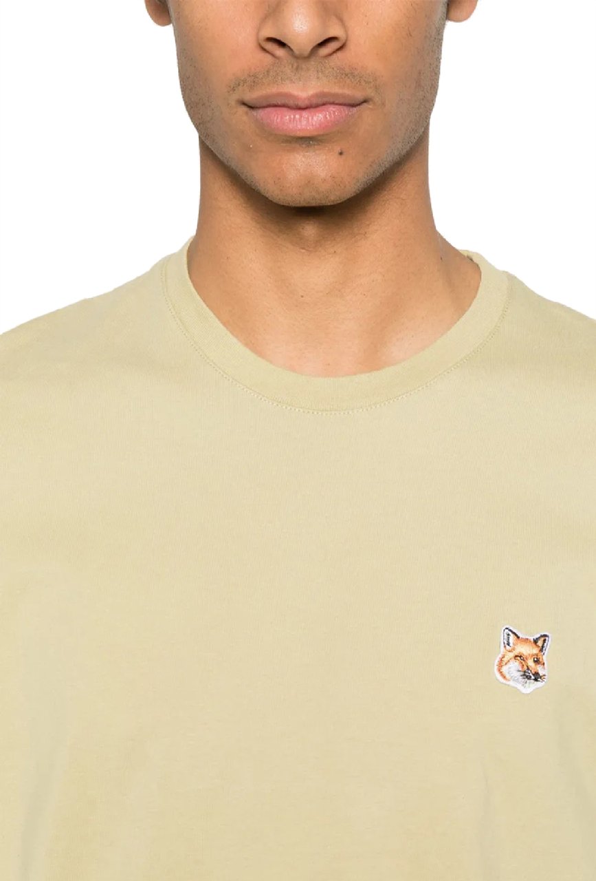Maison Kitsuné fox head patch regular t-shirt divers Divers
