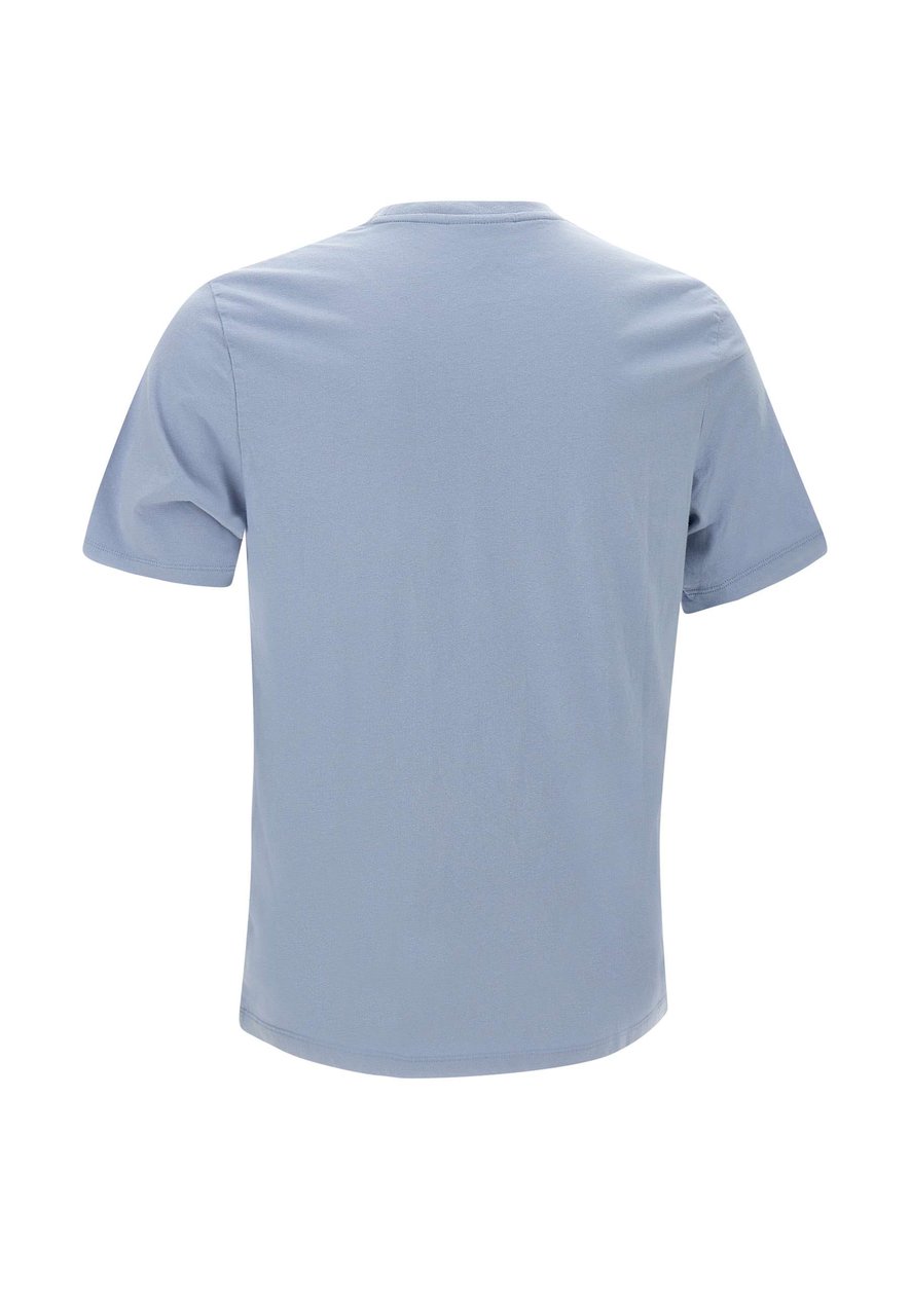 Maison Kitsuné Maison Kitsune' T-Shirts And Polos Blue Blauw