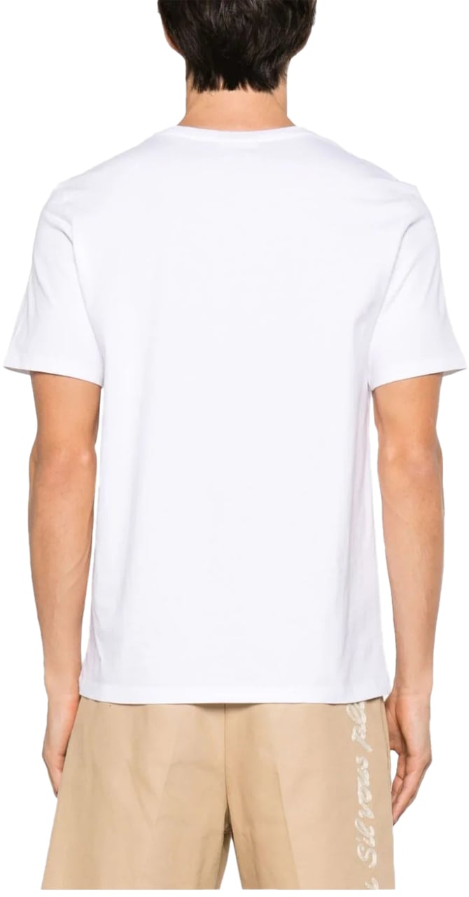 Maison Kitsuné chillax fox patch regular tee shirt divers Divers