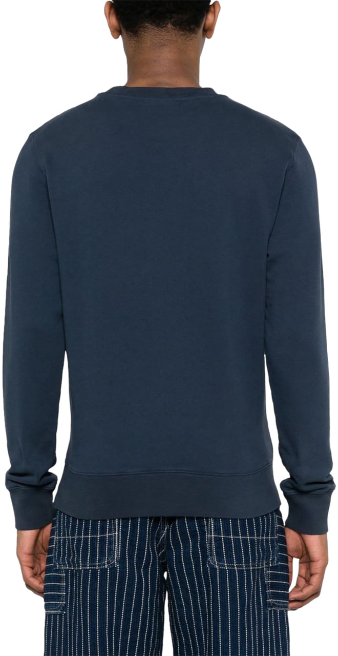 Maison Kitsuné Maison Kitsune' Sweaters Blue Blauw