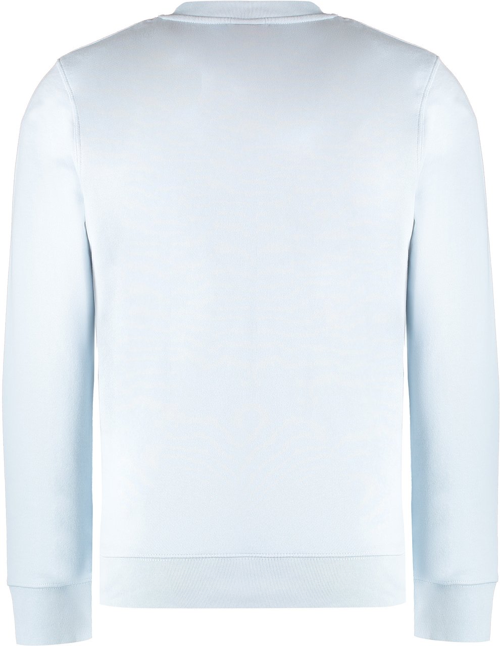 Maison Kitsuné Cotton crew-neck sweatshirt Blauw