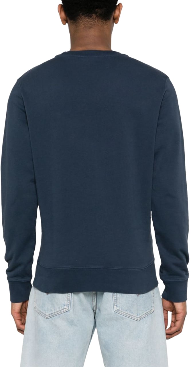 Maison Kitsuné Maison Kitsune' Sweaters Blue Blauw