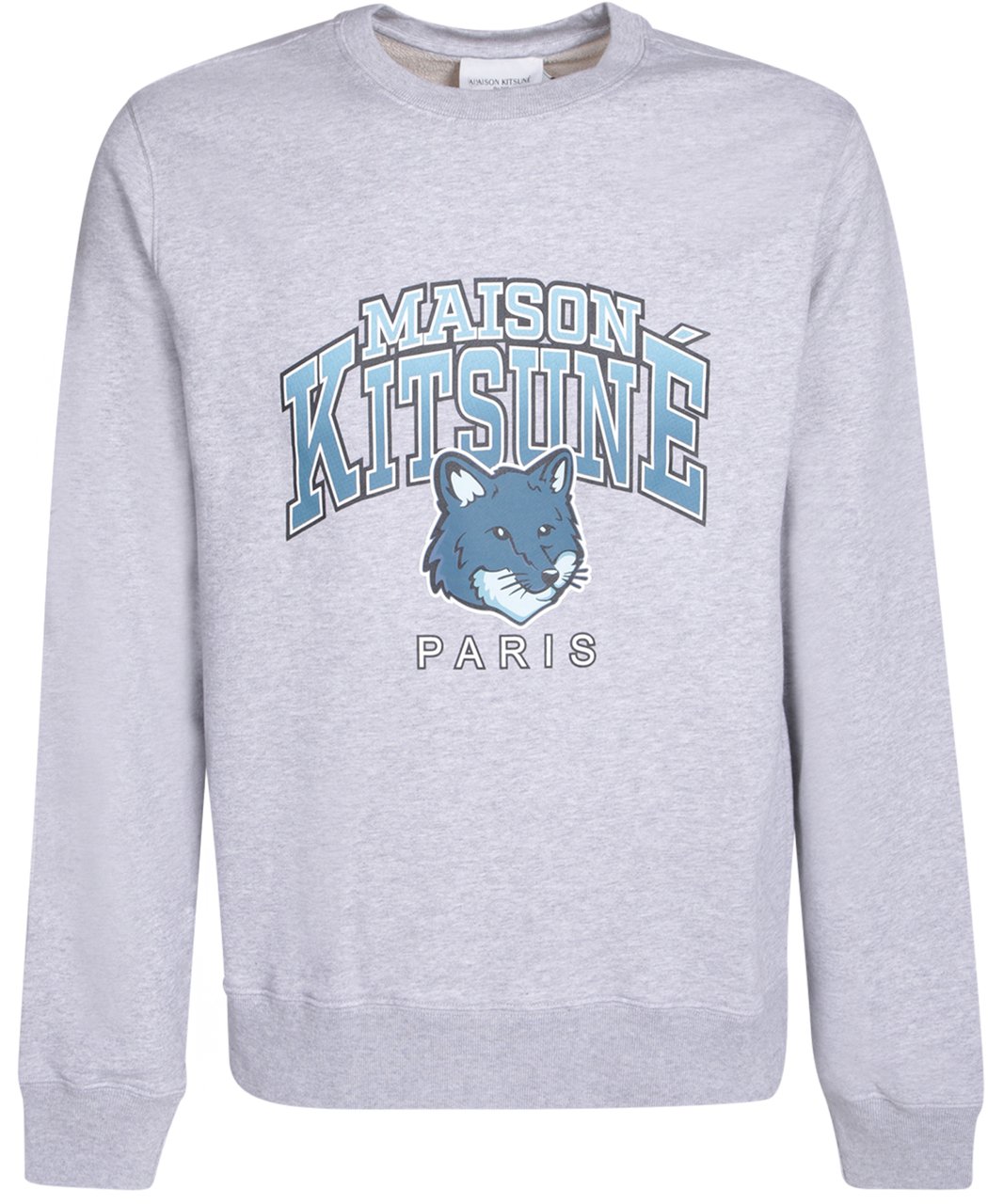Maison Kitsuné MAISON KITSUNE' Grey Sweatshirts Grijs