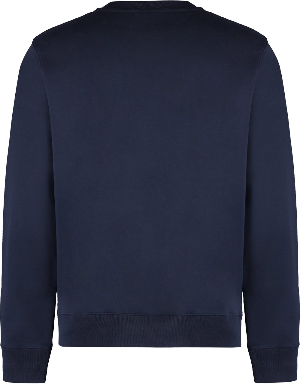 Maison Kitsuné Printed cotton sweatshirt Navy
