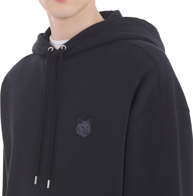 Maison Kitsuné Maison Kitsune' Sweaters Black Zwart