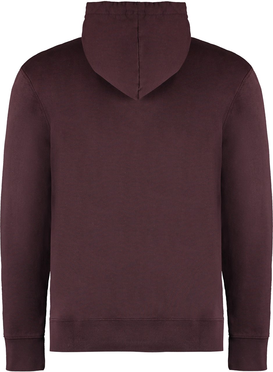 Maison Kitsuné Cotton hoodie Bruin