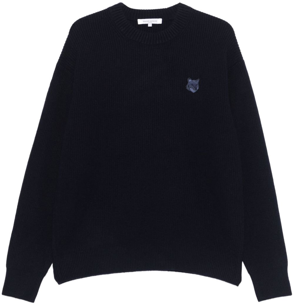 Maison Kitsuné Maison Kitsune' Sweaters Blue Blauw