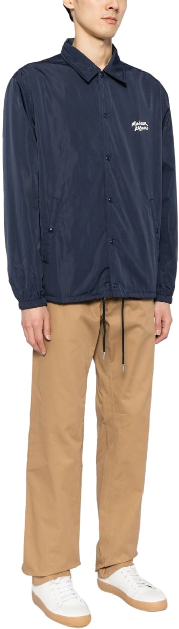 Maison Kitsuné Maison Kitsune' Jackets Blue Blauw