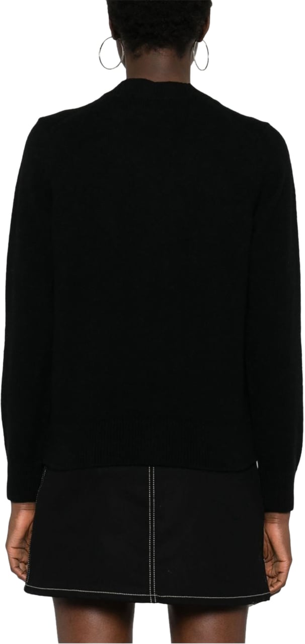 Maison Kitsuné baby fox patch boxy cardigan divers Divers