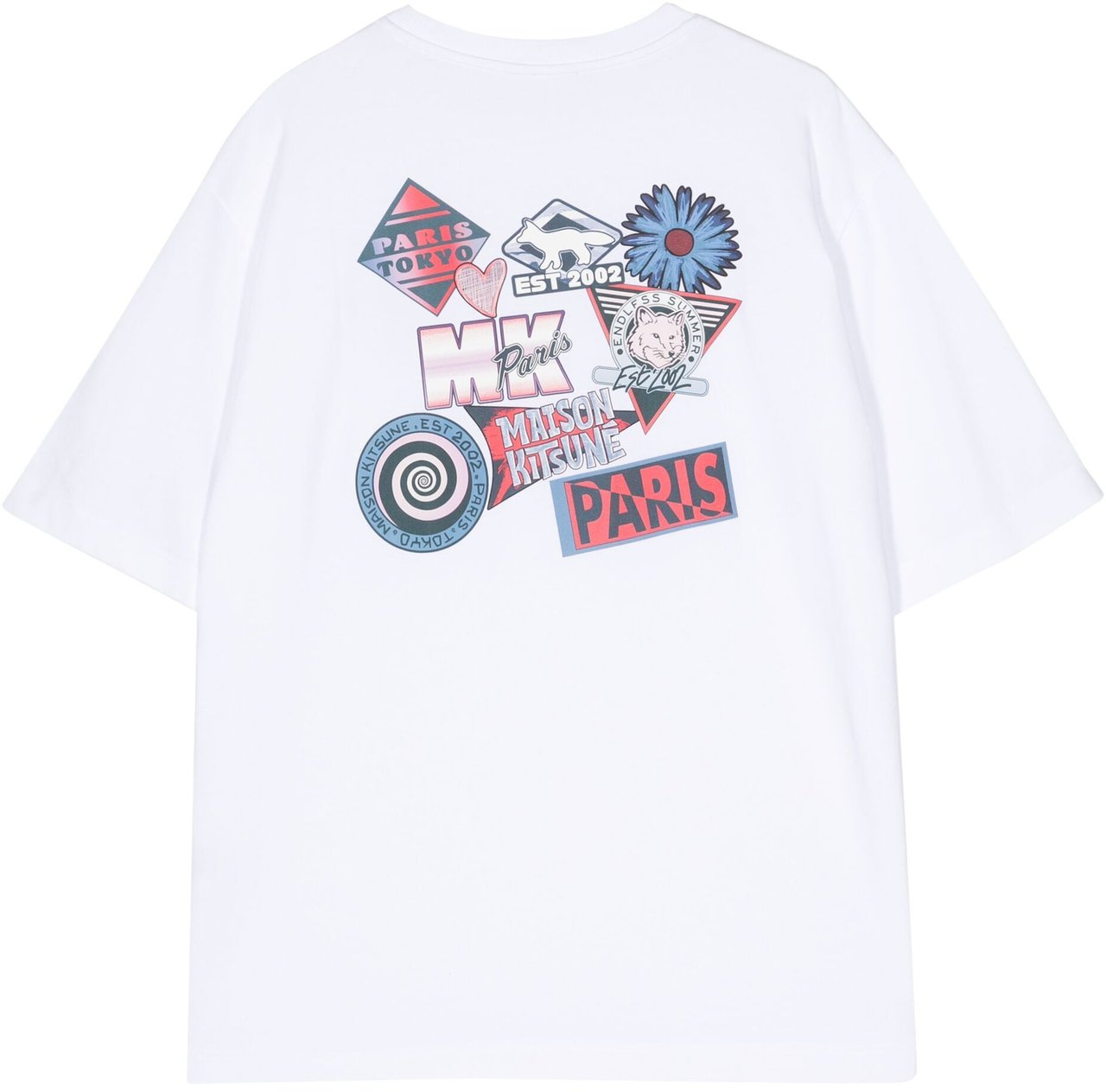 Maison Kitsuné Maison Kitsune' T-Shirts And Polos White Wit