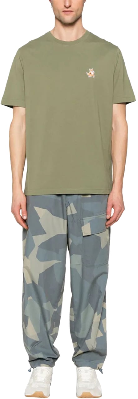 Maison Kitsuné speedy fox patch comfort t-shirt divers Divers