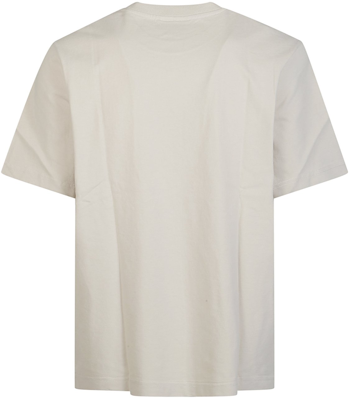 Maison Kitsuné Handwriting Comfort T-shirt Grey Grijs