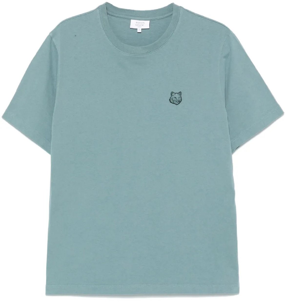 Maison Kitsuné bold fox head patch comfort t-shirt divers. Divers