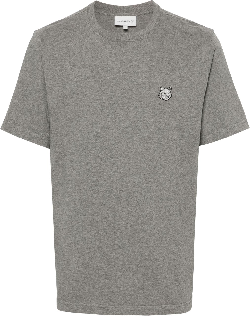 Maison Kitsuné Maison Kitsune' T-Shirts And Polos Medium Grey Melange Grijs