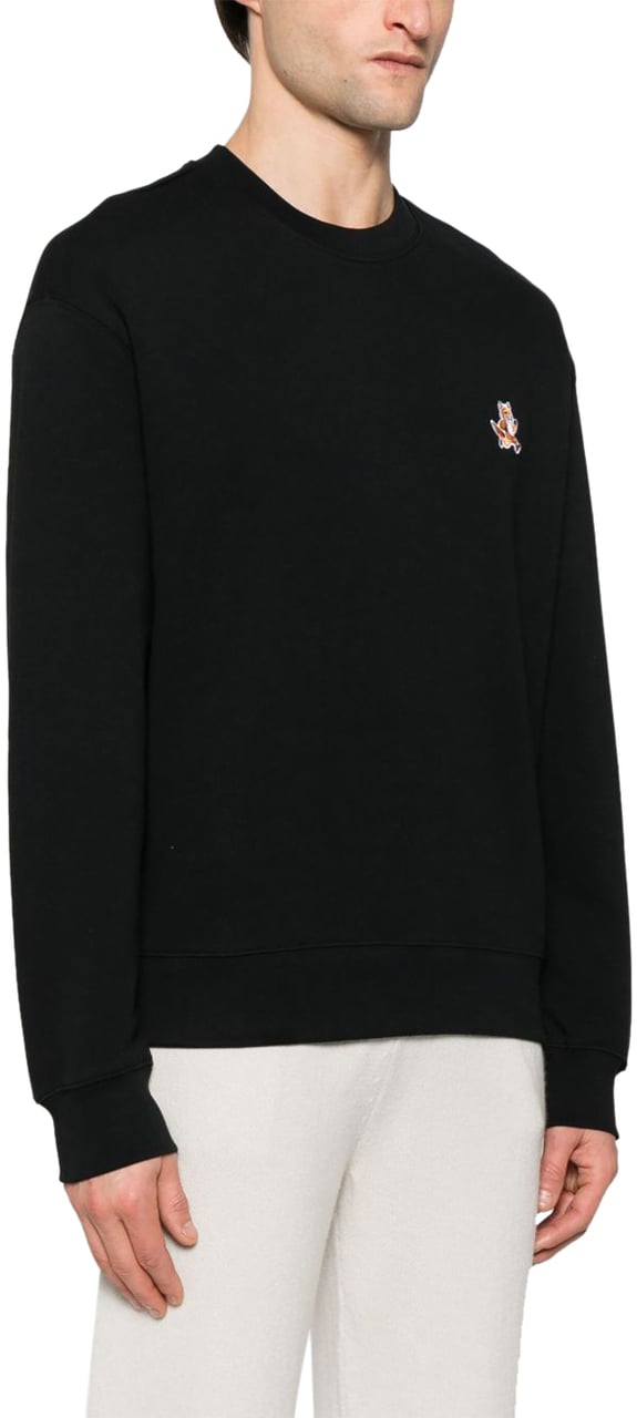 Maison Kitsuné Maison Kitsune' Sweaters Black Zwart