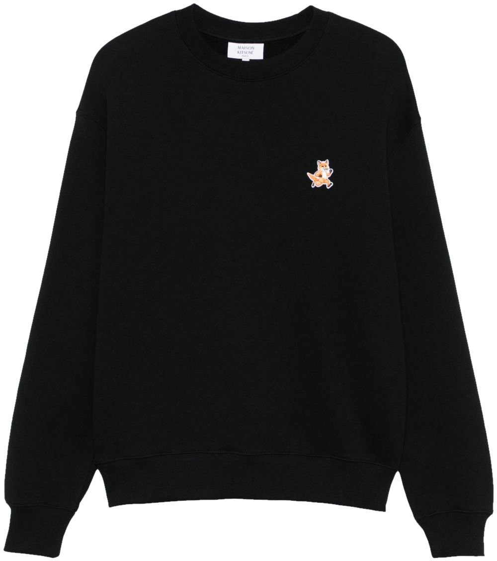 Maison Kitsuné Maison Kitsune' Sweaters Black Zwart