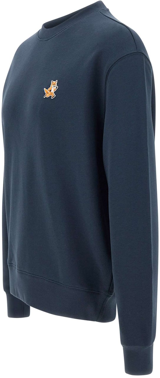 Maison Kitsuné Maison Kitsune' Sweaters Blue Blauw