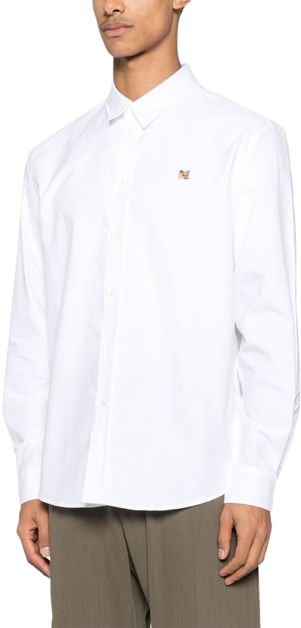 Maison Kitsuné Maison Kitsune' Shirts White Wit