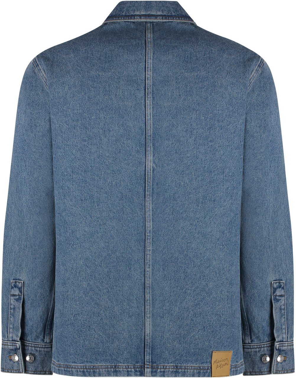 Maison Kitsuné Denim jacket Blauw