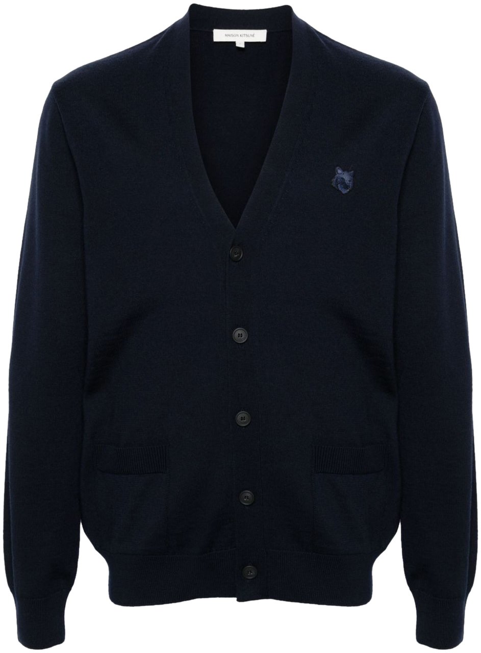 Maison Kitsuné Maison Kitsune' Sweaters Blue Blauw