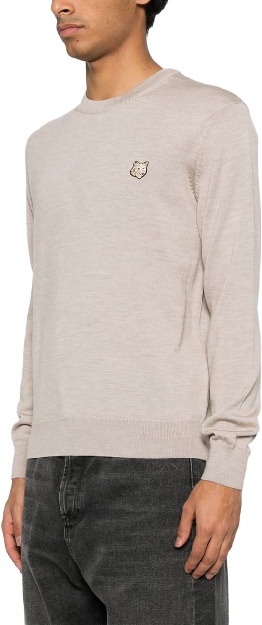 Maison Kitsuné Maison Kitsune' Sweaters Dove Grey Grijs