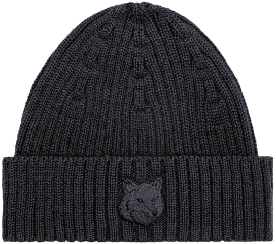 Maison Kitsuné Maison Kitsune' Hats Carbone Zwart