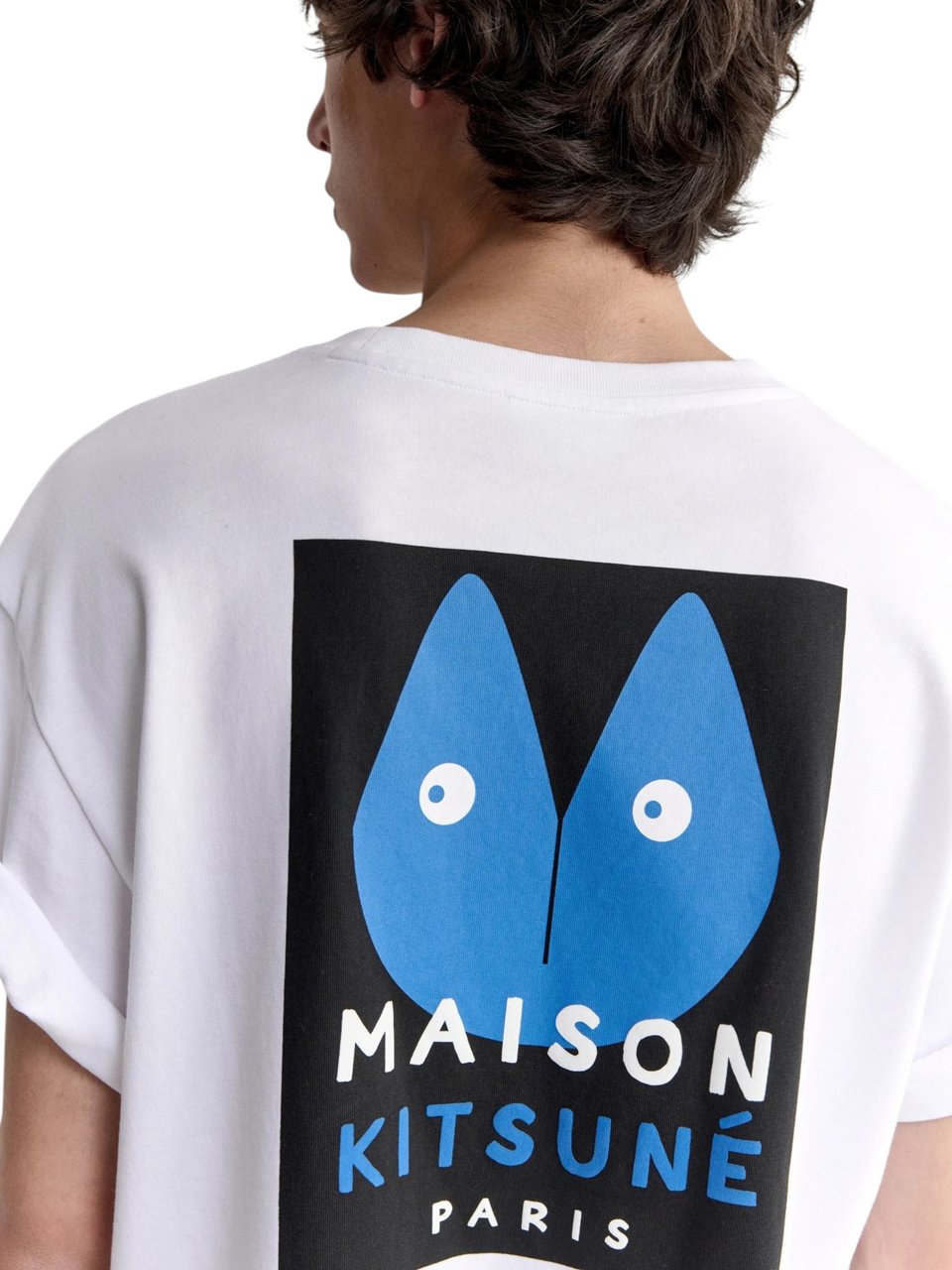 Maison Kitsuné Maison Kitsune' T-Shirts And Polos Bianco Wit