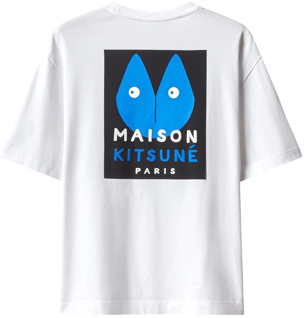Maison Kitsuné Maison Kitsune' T-Shirts And Polos Bianco Wit