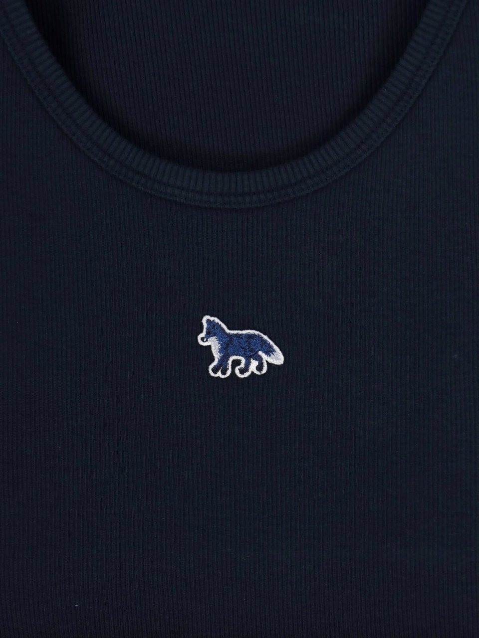 Maison Kitsuné Maison Kitsune' Top Blu Blauw