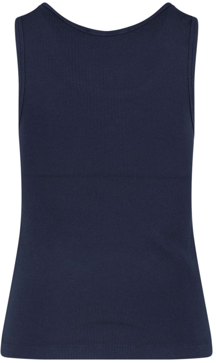 Maison Kitsuné Maison Kitsune' Top Blu Blauw