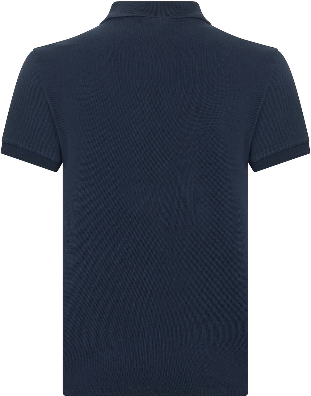 Maison Kitsuné Piqué cotton polo Blauw