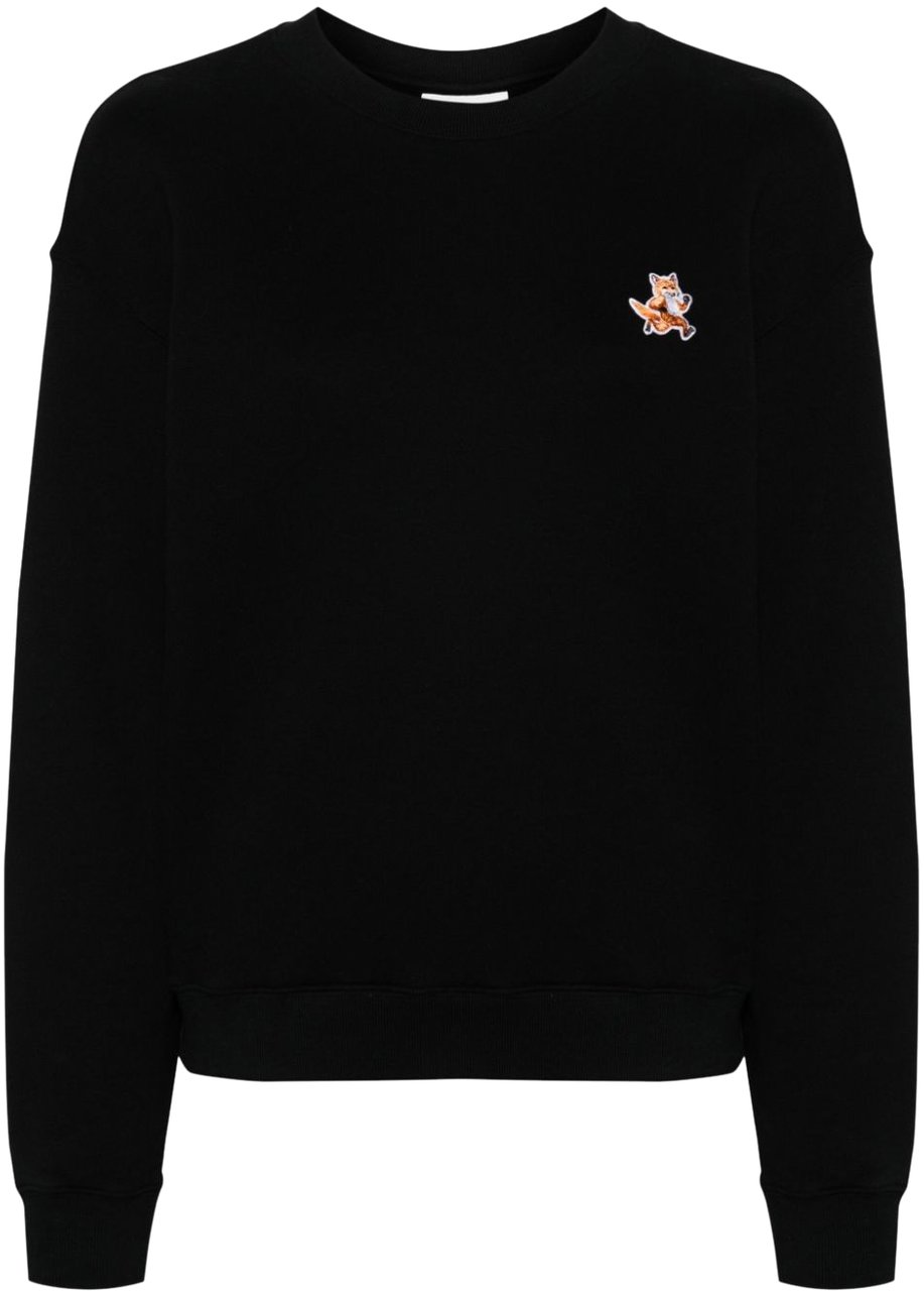 Maison Kitsuné sppedy fox patch comfort sweatshirt divers Divers